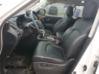 2022 Nissan Armada SL with VIN JN8AY2BD9N9678343, listed as a Copart auction lot 44131235 with 50,207 mi miles and Salvage Title. Bid and sale history available at carsss.com. Image 7.