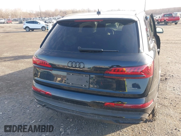 2022 Audi Q7 Premium Plus with VIN WA1LJBF7XND007252, listed as a IAAI auction lot 41619779 with 24,012 mi miles and . Bid and sale history available at DreamBid. Image 16.
