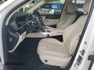 2022 Mercedes-Benz GLE 350 with VIN 4JGFB4JE6NA736203, listed as a Copart auction lot 62463835 with 56,676 mi miles and Salvage title. Bid and sale history available at DreamBid. Image 7.