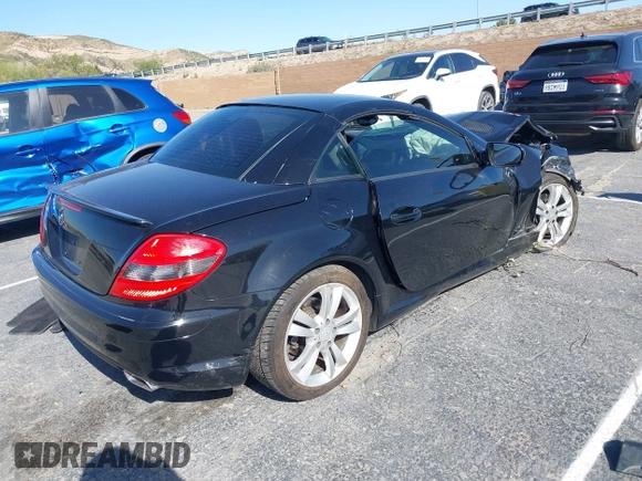 2011 Mercedes-Benz SLK 300 with VIN WDBWK5EA6BF235794, listed as a IAAI auction lot 41948933 with 80,244 mi miles and . Bid and sale history available at DreamBid. Image 4.