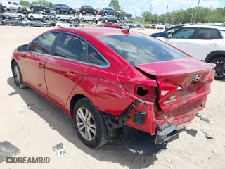 2017 Hyundai Sonata SE with VIN 5NPE24AF0HH539453, listed as a IAAI auction lot 41963200 with 111,154 mi miles. Bid and sale history available at carsss.com. Image 3.