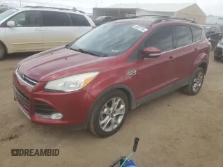 2013 Ford Escape SEL with VIN 1FMCU0HX7DUD68642, listed as a Copart auction lot 56697765 with 193,048 mi miles and Salvage title. Bid and sale history available at DreamBid. Image 1.