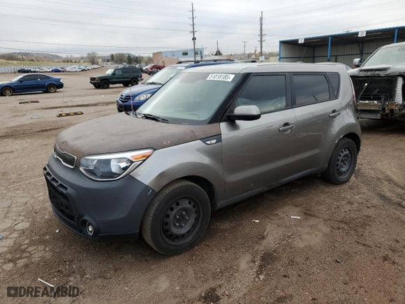 2014 Kia Soul with VIN KNDJN2A29E7002149, listed as a Copart auction lot 51018185 with 134,497 mi miles and Salvage Title. Bid and sale history available at carsss.com. Image 1.