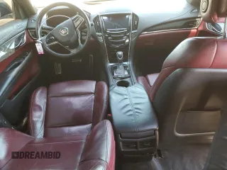 2013 Cadillac ATS Premium with VIN 1G6AE5SX5D0126554, listed as a Copart auction lot 50601095 with 124,462 mi miles and Salvage Title. Bid and sale history available at carsss.com. Image 8.