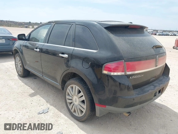 2009 Lincoln MKX with VIN 2LMDU68C69BJ12854, listed as a IAAI auction lot 41874761 with Not Provided miles. Bid and sale history available at carsss.com. Image 3.