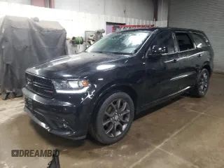 2017 Dodge Durango R/T with VIN 1C4SDHCT6HC859959, listed as a Copart auction lot 42907075 with 132,733 mi miles and Salvage title. Bid and sale history available at DreamBid. Image 1.