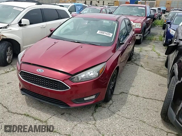 2016 Ford Focus SE with VIN 1FADP3F22GL235697, listed as a Copart auction lot 59081445 with Not provided miles and Clean title. Bid and sale history available at DreamBid. Image 13.