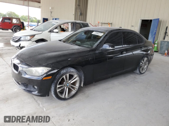 2016 BMW 3 Series 328i with VIN WBA8E9G54GNT45584, listed as a Copart auction lot 53896025 with 105,600 mi miles and Salvage Title. Bid and sale history available at carsss.com. Image 1.