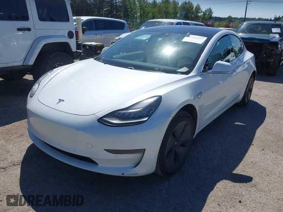 2020 Tesla Model 3 Standard Range Plus z VIN 5YJ3E1EA5LF615350, wystawiony jako IAAI lot #42194363 z przebiegiem 123 327 mil mil oraz . Historia ofert i sprzedaży dostępna na DreamBid. Obrazek 19.