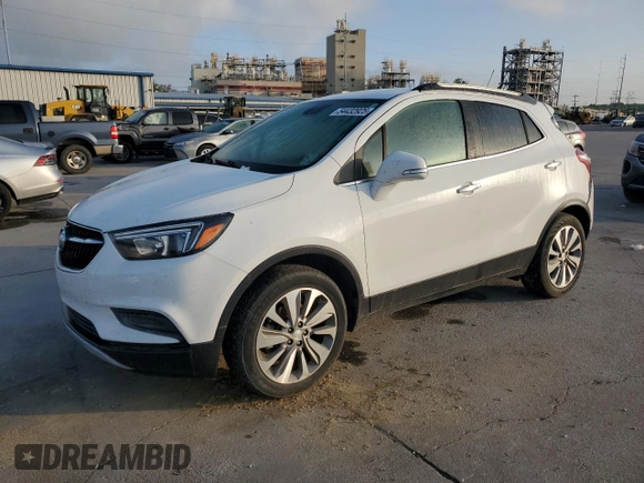 2018 Buick Encore Preferred with VIN KL4CJASB5JB719999, listed as a Copart auction lot 54432925 with Not Provided miles and Salvage Title. Bid and sale history available at carsss.com. Image 1.