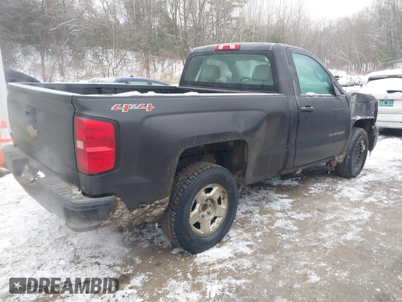 2015 Chevrolet Silverado 1500 Work Truck with VIN 1GCNKPEH2FZ425280, listed as a IAAI auction lot 41163090 with 62,766 mi miles. Bid and sale history available at carsss.com. Image 4.