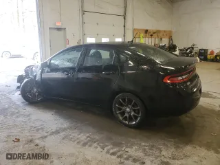 2016 Dodge Dart SXT Sport with VIN 1C3CDFFAXGD822283, listed as a Copart auction lot 86721744 with 105,073 mi miles and Salvage Title. Bid and sale history available at carsss.com. Image 2.