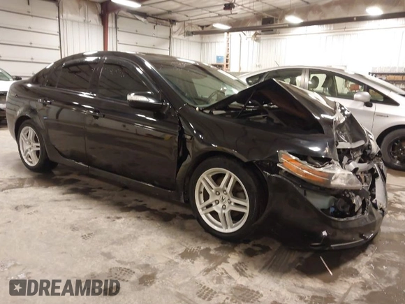 2008 Acura TL with VIN 19UUA66208A053539, listed as a IAAI auction lot 41834082 with 161,366 mi miles. Bid and sale history available at carsss.com. Image 1.