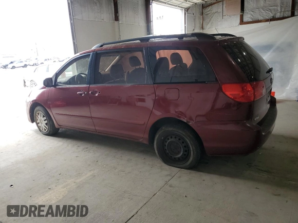 2009 Toyota Sienna CE with VIN 5TDZK23C99S236823, listed as a Copart auction lot 53504345 with 246,402 mi miles and Clean Title. Bid and sale history available at DreamBid. Image 2.