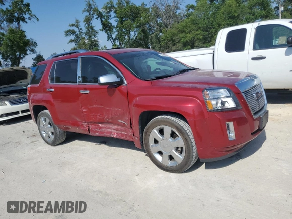2015 GMC Terrain Denali with VIN 2GKFLUE39F6225176, listed as a Copart auction lot 52652855 with 87,646 mi miles and Salvage Title. Bid and sale history available at DreamBid. Image 4.