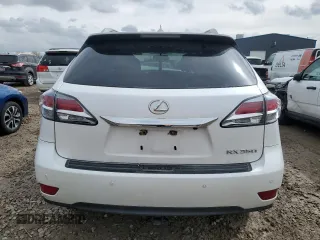 2013 Lexus RX 350 with VIN 2T2BK1BA2DC213537, listed as a Copart auction lot 51368955 with 0 mi miles and Salvage Title. Bid and sale history available at carsss.com. Image 6.