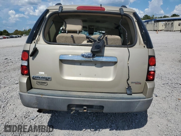 2006 Ford Explorer XLT with VIN 1FMEU63E26UA68236, listed as a Copart auction lot 80157424 with Not provided miles and Salvage title. Bid and sale history available at DreamBid. Image 6.