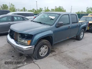 2007 GMC Canyon SLE2 with VIN 1GTDT13E578226603, listed as a IAAI auction lot 42195945 with 191,197 mi miles and . Bid and sale history available at carsss.com. Image 2.