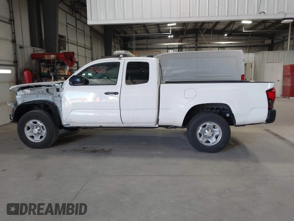 2023 Toyota Tacoma SR with VIN 3TYRX5GN7PT087621, listed as a IAAI auction lot 41969368 with 17,580 mi miles and . Bid and sale history available at DreamBid. Image 15.