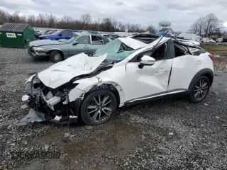 2016 Mazda CX-3 Grand Touring with VIN JM1DKBD79G0126267, listed as a Copart auction lot 49264125 with 0 mi miles and Salvage Title. Bid and sale history available at carsss.com. Image 1.