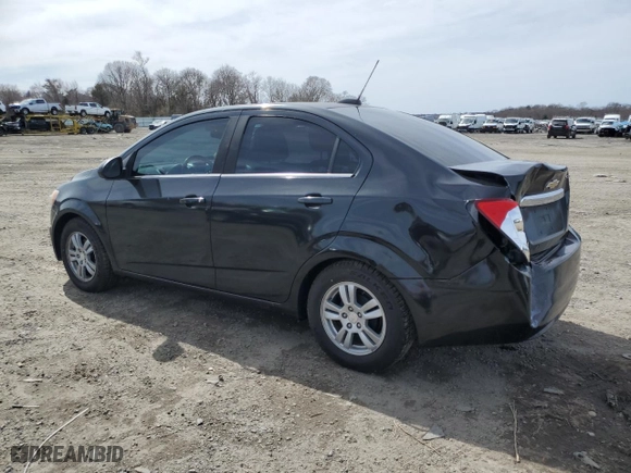 2015 Chevrolet Sonic LT with VIN 1G1JC5SGXF4148332, listed as a Copart auction lot 50212585 with 117,108 mi miles and Clean Title. Bid and sale history available at carsss.com. Image 2.