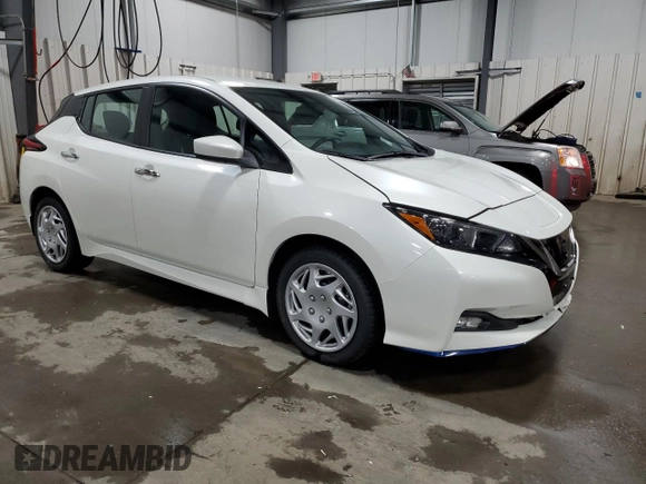 2020 Nissan LEAF SV Plus with VIN 1N4BZ1CP4LC305023, listed as a Copart auction lot 50136155 with 46,195 mi miles and Salvage Title. Bid and sale history available at DreamBid. Image 4.