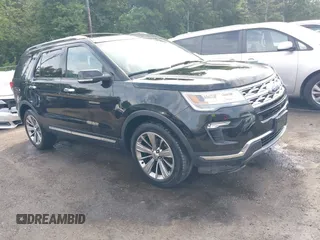 2018 Ford Explorer Limited z VIN 1FM5K8F86JGC16211, wystawiony jako IAAI lot #42612276 z przebiegiem 82 949 mil mil oraz . Historia ofert i sprzedaży dostępna na DreamBid. Obrazek 1.