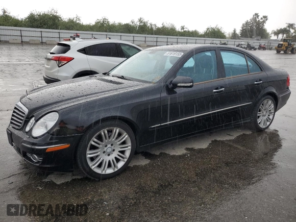 2008 Mercedes-Benz E-Class Luxury 3.5L with VIN WDBUF56X08B343245, listed as a Copart auction lot 51619155 with 194,006 mi miles and Salvage Title. Bid and sale history available at carsss.com. Image 1.