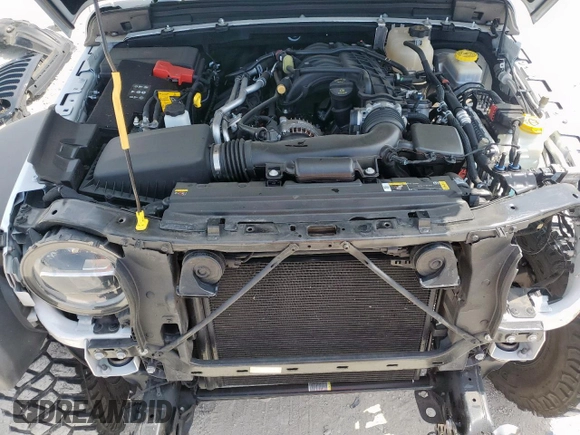 2022 Jeep Wrangler Sport S with VIN 1C4GJXAG5NW259605, listed as a Copart auction lot 57659775 with 14,864 mi miles and Salvage title. Bid and sale history available at DreamBid. Image 11.