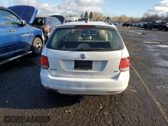 2013 Volkswagen Jetta SportWagen TDI w/Sunroof with VIN 3VWML7AJXDM640029, listed as a Copart auction lot 83365734 with 102,099 mi miles and Salvage Title. Bid and sale history available at carsss.com. Image 6.