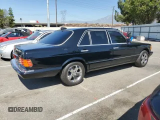 1990 Mercedes-Benz 420 with VIN WDBCA35E6LA549912, listed as a Copart auction lot 69108464 with 302,188 mi miles and Salvage Title. Bid and sale history available at carsss.com. Image 3.