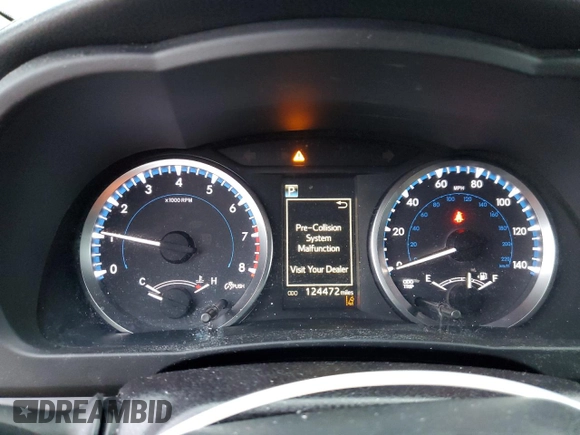 2017 Toyota Highlander LE with VIN 5TDBZRFH5HS423777, listed as a Copart auction lot 44140855 with 124,472 mi miles and Salvage title. Bid and sale history available at DreamBid. Image 9.