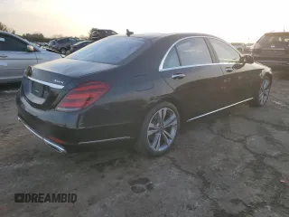 2018 Mercedes-Benz S 560 with VIN WDDUG8GB4JA387477, listed as a Copart auction lot 86575774 with 53,624 mi miles and Salvage Title. Bid and sale history available at carsss.com. Image 3.