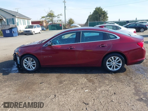 2016 Chevrolet Malibu LT with VIN 1G1ZE5STXGF292026, listed as a IAAI auction lot 41772827 with 131,930 mi miles and . Bid and sale history available at DreamBid. Image 14.