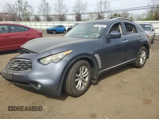 2011 Infiniti FX with VIN JN8AS1MW5BM141925, listed as a Copart auction lot 54374825 with 336,318 mi miles and Salvage title. Bid and sale history available at DreamBid. Image 1.