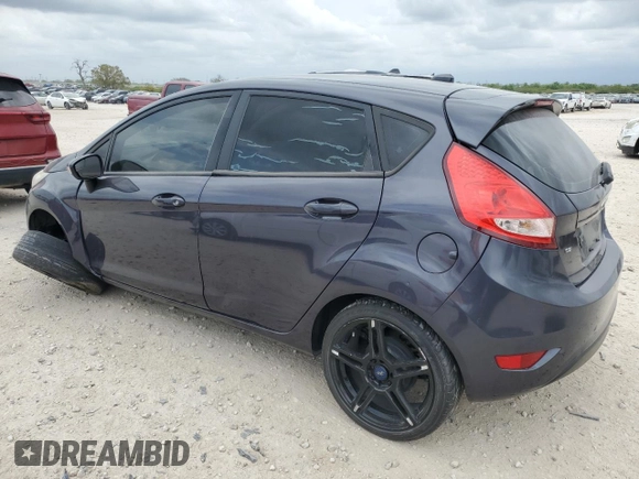 2013 Ford Fiesta SE with VIN 3FADP4EJ6DM165145, listed as a Copart auction lot 50395685 with 71,505 mi miles and Salvage Title. Bid and sale history available at DreamBid. Image 2.