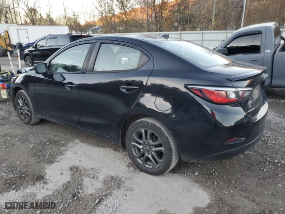 2020 Toyota Yaris Sedan L with VIN 3MYDLBYV1LY710492, listed as a Copart auction lot 78142874 with 123,930 mi miles and Salvage Title. Bid and sale history available at carsss.com. Image 2.