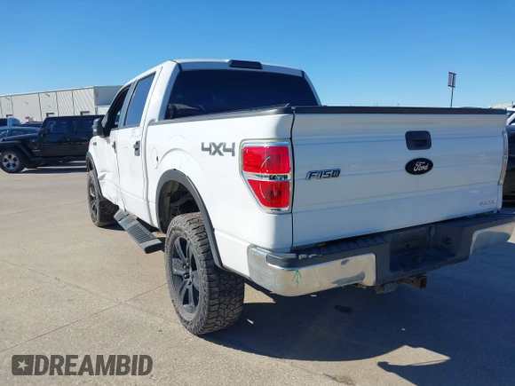 2014 Ford F-150 XL with VIN 1FTFW1EF0EFC74637, listed as a IAAI auction lot 41459594 with 164,970 mi miles. Bid and sale history available at carsss.com. Image 3.