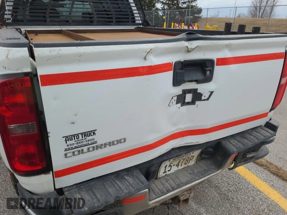 2020 Chevrolet Colorado 4WD Work Truck with VIN 1GCHTBEA1L1100694, listed as a IAAI auction lot 42774208 with 78,727 mi miles and . Bid and sale history available at DreamBid. Image 15.