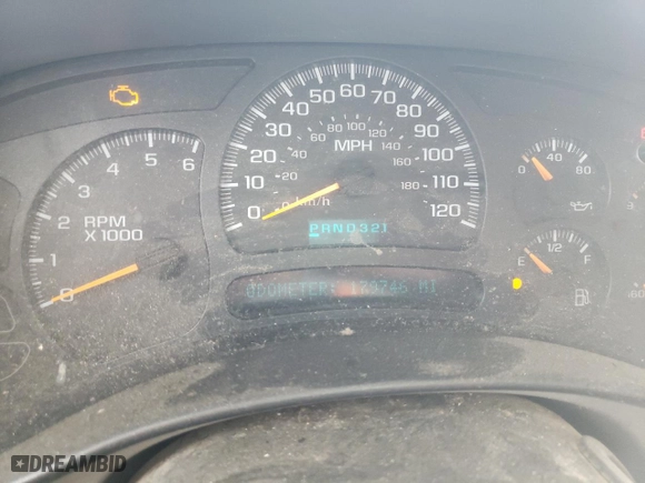 2004 Chevrolet Silverado 1500 Crew Cab LS with VIN 2GCEC13T241426789, listed as a Copart auction lot 47836305 with 179,746 mi miles and Salvage Title. Bid and sale history available at carsss.com. Image 9.