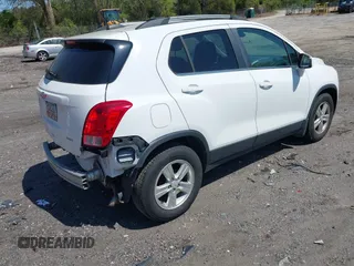 2015 Chevrolet Trax LT with VIN KL7CJLSBXFB238782, listed as a IAAI auction lot 41981340 with 148,742 mi miles. Bid and sale history available at carsss.com. Image 4.