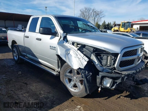 2016 Ram 1500 Express z VIN 1C6RR7FTXGS188572, wystawiony jako IAAI lot #41699775 z przebiegiem 156 990 mil mil oraz . Historia ofert i sprzedaży dostępna na DreamBid. Obrazek 1.