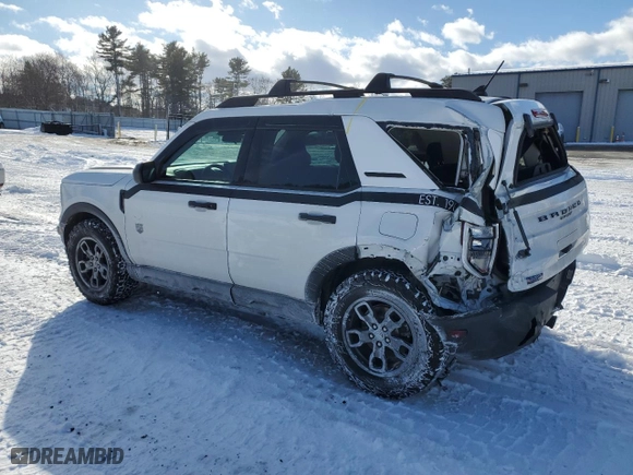 2021 Ford Bronco Sport Big Bend with VIN 3FMCR9B66MRA21204, listed as a Copart auction lot 88126485 with 61,990 mi miles and Salvage Title. Bid and sale history available at carsss.com. Image 2.