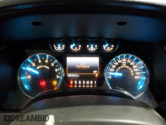 2011 Ford F-150 XL with VIN 1FTFX1EFXBFC01770, listed as a Copart auction lot 89367065 with 196,192 mi miles and Salvage Title. Bid and sale history available at DreamBid. Image 9.