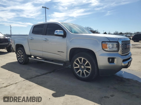 2018 GMC Canyon 2WD Denali with VIN 1GTG5EEN0J1166564, listed as a Copart auction lot 44747795 with 145,457 mi miles and Salvage Title. Bid and sale history available at carsss.com. Image 4.