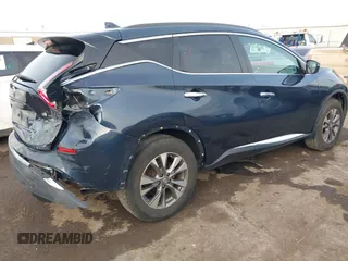 2017 Nissan Murano S with VIN 5N1AZ2MHXHN147944, listed as a IAAI auction lot 41425722 with 114,156 mi miles and . Bid and sale history available at DreamBid. Image 4.