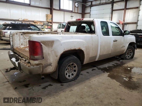 2011 GMC Sierra 1500 with VIN 1GTR1TEA6BZ342249, listed as a Copart auction lot 41826645 with 345,424 mi miles and Salvage Title. Bid and sale history available at DreamBid. Image 3.