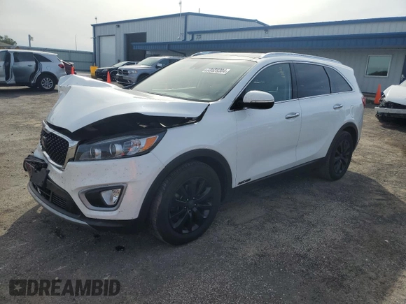 2018 Kia Sorento EX with VIN 5XYPHDA51JG395911, listed as a Copart auction lot 73528304 with 100,131 mi miles and Non Repairable. Bid and sale history available at carsss.com. Image 1.