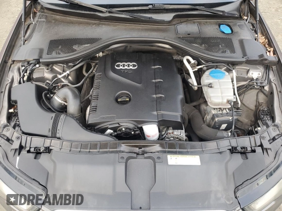 2015 Audi A6 2.0T Premium with VIN WAUFFAFC3FN013656, listed as a Copart auction lot 85963424 with 102,568 mi miles and Salvage Title. Bid and sale history available at carsss.com. Image 12.