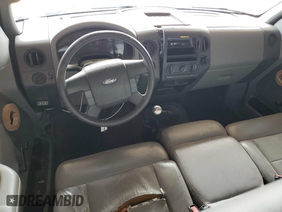 2005 Ford F-150 XL with VIN 1FTRF12285NB20214, listed as a Copart auction lot 54943825 with Not provided miles and Salvage title. Bid and sale history available at DreamBid. Image 8.